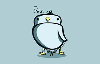 iSee Bird Vector Artwork